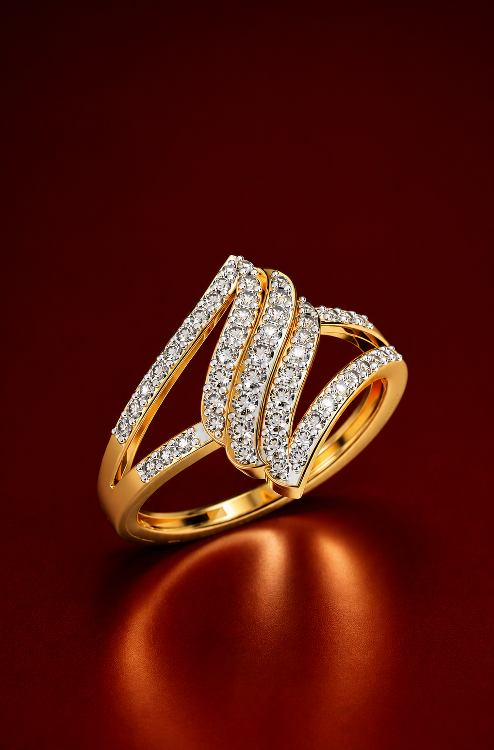 Elegant Diamond Designer Ring